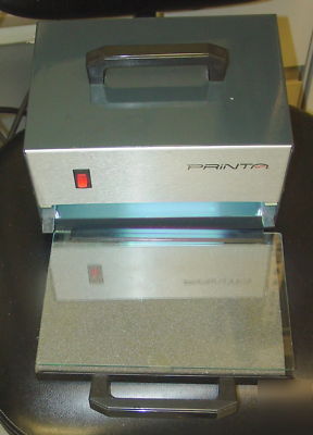 Printa pad printer with conveyor and image setter