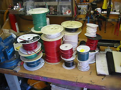 Spools of machine wire