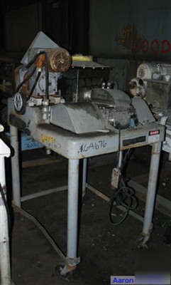 Used:fitzpatrick fitzmill, model D6, 304 stainless stee