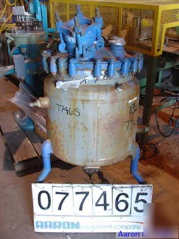 Used: pfaudler 30 gallon glass lined reactor, 20