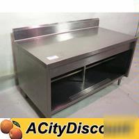 Used s/s prep work table / serving counter wait station