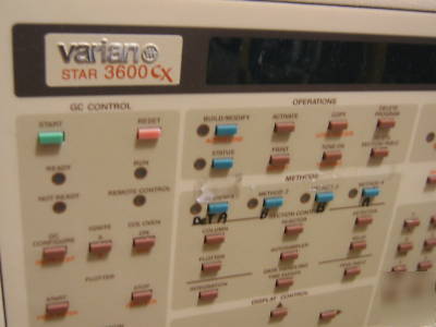 Varian star 3600CX gas chromatograph w/ 2 autoinjectors