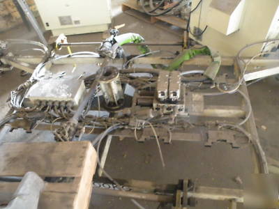 Kawasaki ux 120 industrial robot combo vacuum, controls