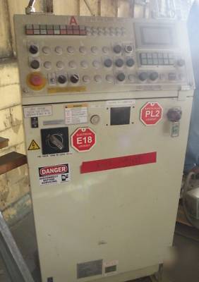 Kawasaki ux 120 industrial robot combo vacuum, controls