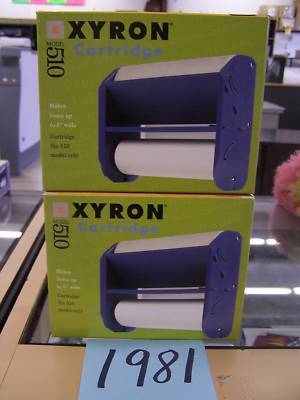 2-xyron 510 laminate/adhesive refill cartridges 15'X5