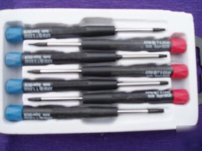 7 piece precision torx screwdriver tool set 
