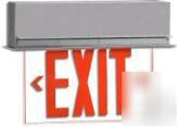 Beghelli OL2 thinline edge-lit led exit sign