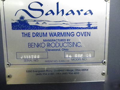 Benko sahara drum warming oven S4-2RF-cs steam hot box