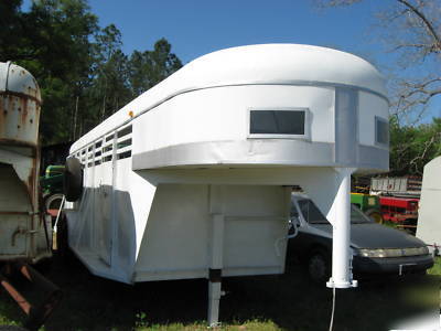 Champion 24 foot horse trailer -rebuilt 