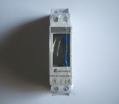 10PCS 5(32A) 220VAC din-rail kilowatt hour kwh meter