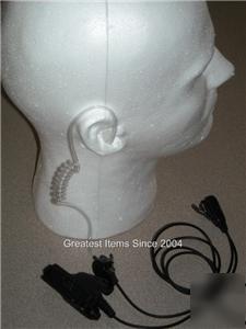 2 wire tube earpiece motorola HT1000 GP900 XTS5000 xts