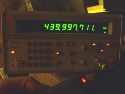 Advantest tr-5212P 10MHZ-18GHZ frequency counter