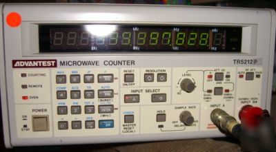 Advantest tr-5212P 10MHZ-18GHZ frequency counter