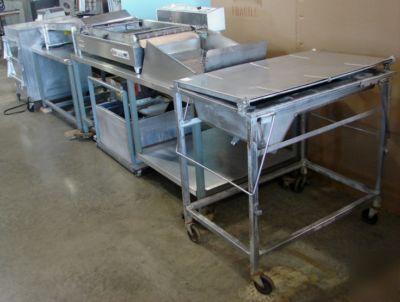 Belshaw mark vi donut robot donut processing line