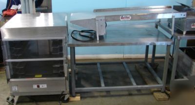 Belshaw mark vi donut robot donut processing line