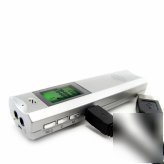 Digital voice recorder with telephone connection