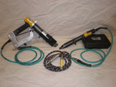 Engrave-a-crete tools, shark, barracuda and wasp