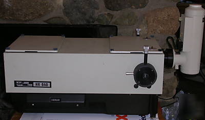 Isa jobin yvon hr-640 monochromator with spectraview 2D