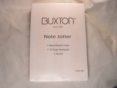 New buxton note jotter w/pencil(pocket notebook)-brand 