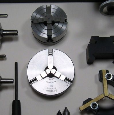 Sherline 4400 (3.5X17) miniature lathe with accessories