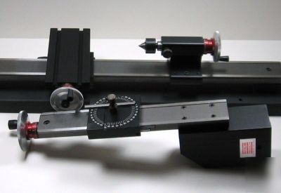Sherline 4400 (3.5X17) miniature lathe with accessories