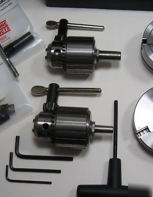 Sherline 4400 (3.5X17) miniature lathe with accessories