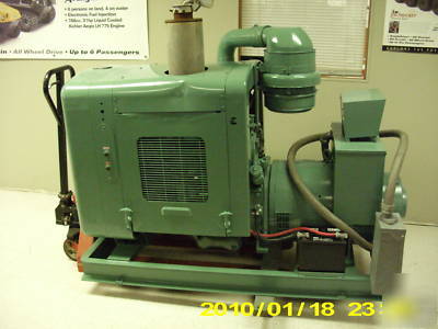 Used lima 25KW 120/240 volt generator