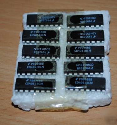 10 x semiconducter CD4051BCN 