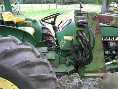1986 john deere 2150 - 2104 orig hours & jd 175 loader