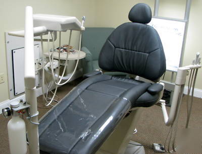 Adec cascade radius dental chair pkg. a-dec rear asst