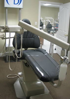 Adec cascade radius dental chair pkg. a-dec rear asst