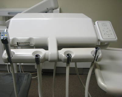 Adec cascade radius dental chair pkg. a-dec rear asst