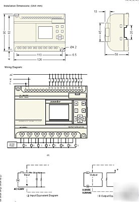 Array af-20MR-a 12 ac input 8 relay output controller
