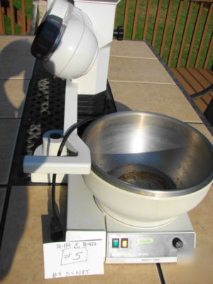 Buchi r-114 rotovapor & b-480 water bath w/evaporator