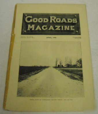 Good roads 1904 magazine vol.5, no.4