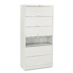 Hon 600 series 6SHELF file with receding doors