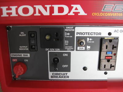 Honda generator EB3000C used one day only 