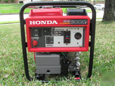 Honda generator EB3000C used one day only 