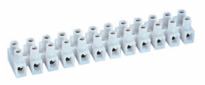 Ideal 89612 12 circuit 600V 35A barrier strip