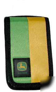 John deere cell phone case green/yellow large