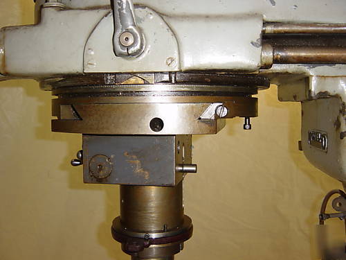 Kerney & trecker milwaukee #2 die mill with/rotary head