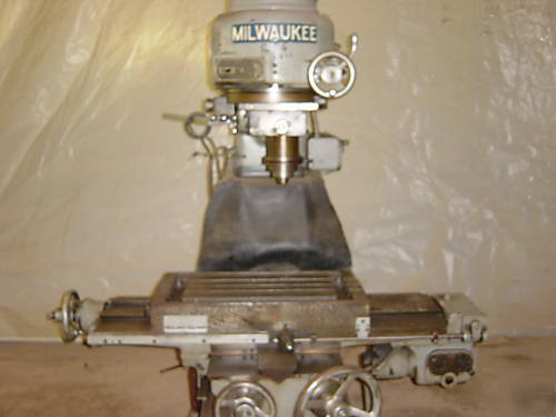 Kerney & trecker milwaukee #2 die mill with/rotary head