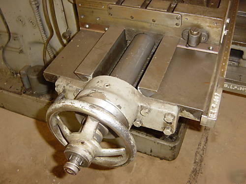 Kerney & trecker milwaukee #2 die mill with/rotary head