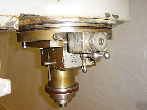 Kerney & trecker milwaukee #2 die mill with/rotary head