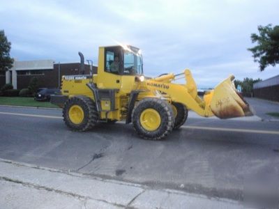 Komatsu wa 320-3MC loader- purchase / rental ad 