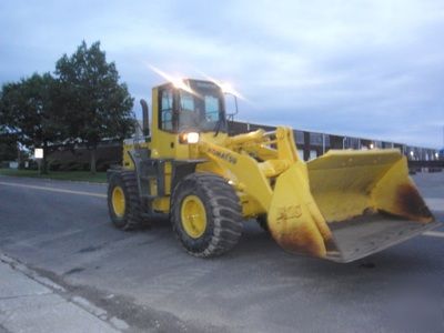Komatsu wa 320-3MC loader- purchase / rental ad 