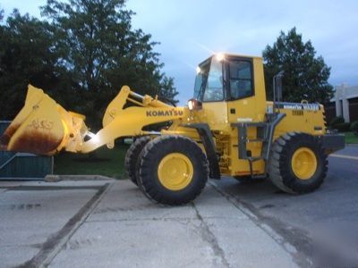 Komatsu wa 320-3MC loader- purchase / rental ad 