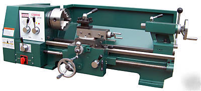 Metal lathe CQ9332 for bench with gear box 12X24