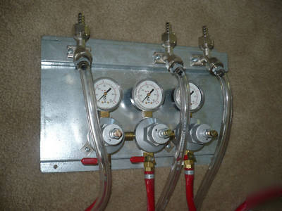 New beer regulator panel - 3 product - + extra parts