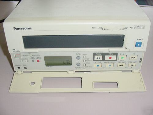 Panasonic surveillance vcr timelapse record ag-RT600AP